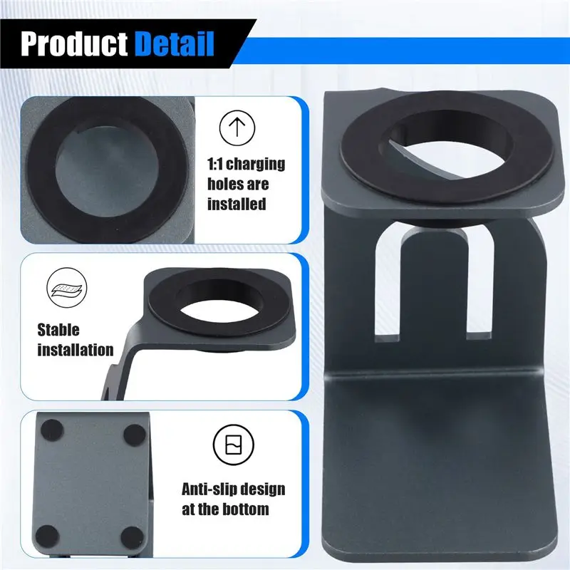 Ingenious-2X Stand Holder For Galaxy Watch 7/FE/6 Classic/Watch 5/5 Pro Bracket Charging Cradle Stand Dock Stati