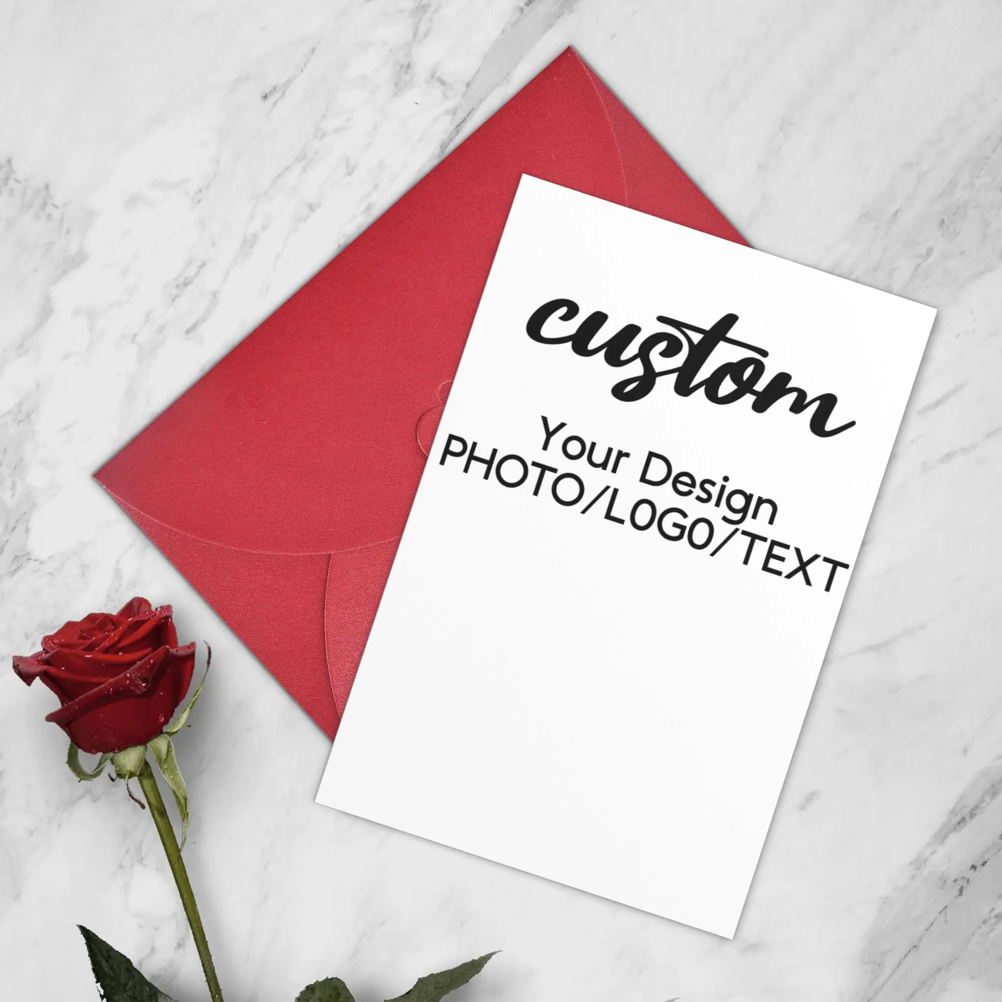 مغلفات مخصصة رسالة 1-10 قطعة تخصيص رسالة عيد الحب ، رسائل نعمة الصديق ، طباعة وثائق الشركة #6