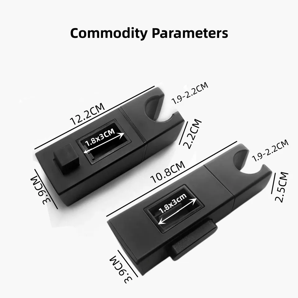 New Shower Accessories Shower Head Bracket Adjustable Replacement Hand Shower Rack Square Bracket Holder for Bathroom Slide Pole