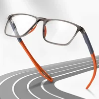 Lunettes de lecture anti-lumière bleue pour hommes et femmes, lunettes de sport ultralégères, lunettes de presbytie, lunettes optiques de vue de loin, dioptries à + 4.0, TR90 2