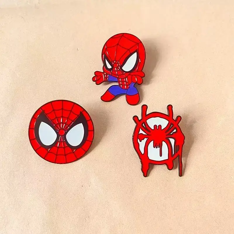 3 Peças Broche de Anime e Desenho Animado, Pin de Esmalte Requintado, Emblema de Metal, Joia, Acessórios para Roupas e Mochilas, Presente