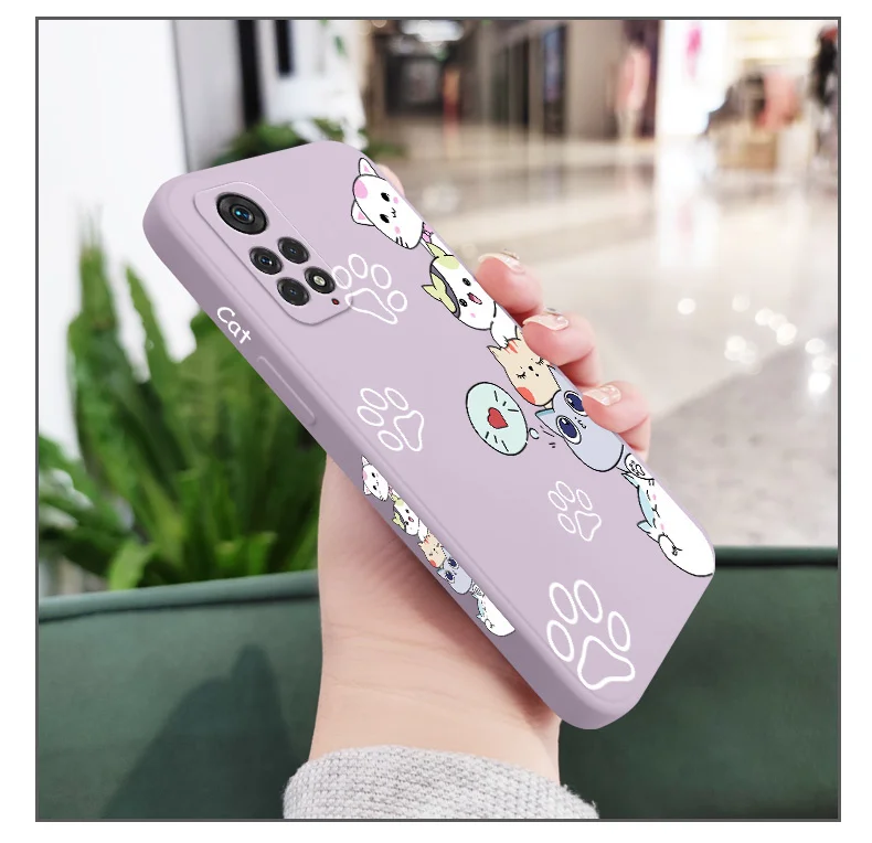 Stacking Cats Phone Case For Xiaomi Redmi Note 13 12 12S 11 11S 10 10A 10T 10S 9T 9 8 7 Pro Plus 10C 9A 9C 4G 5G Cover