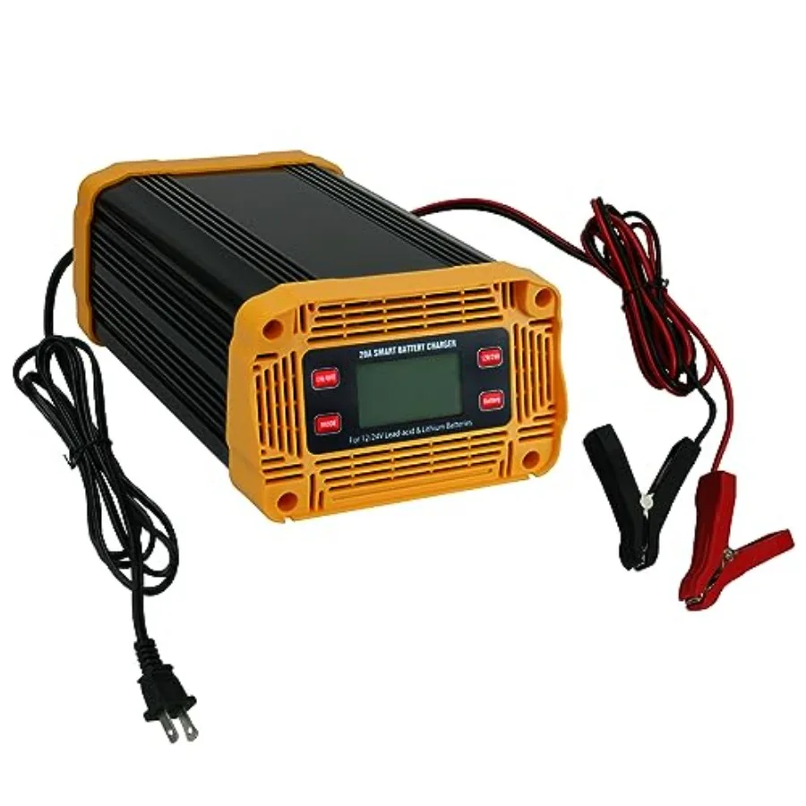 

12V 20A DC-DC on-board battery charger for RVs, boats, yachts, commercial vehicles SLA/Gel/AGM/MF/LiFePO4/Lithium multi-stage c