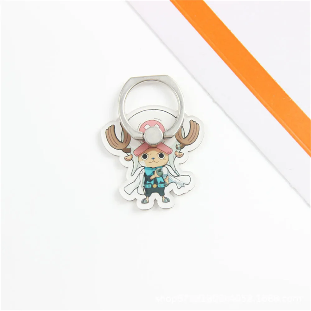 ONE PIECE Cell Phone Holder Cartoon Acrylic ONE PIECE Action Figures Luffy Creative Lazy Holder DIY Doll Souvenir Gift