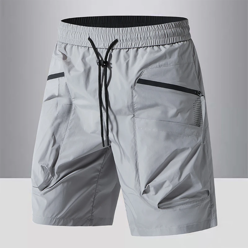 

Men's Work Pants Men Summer Large Pocket Soft Sports Shorts Streetwear New Quick Dry Breathable Shorts Sports Pants