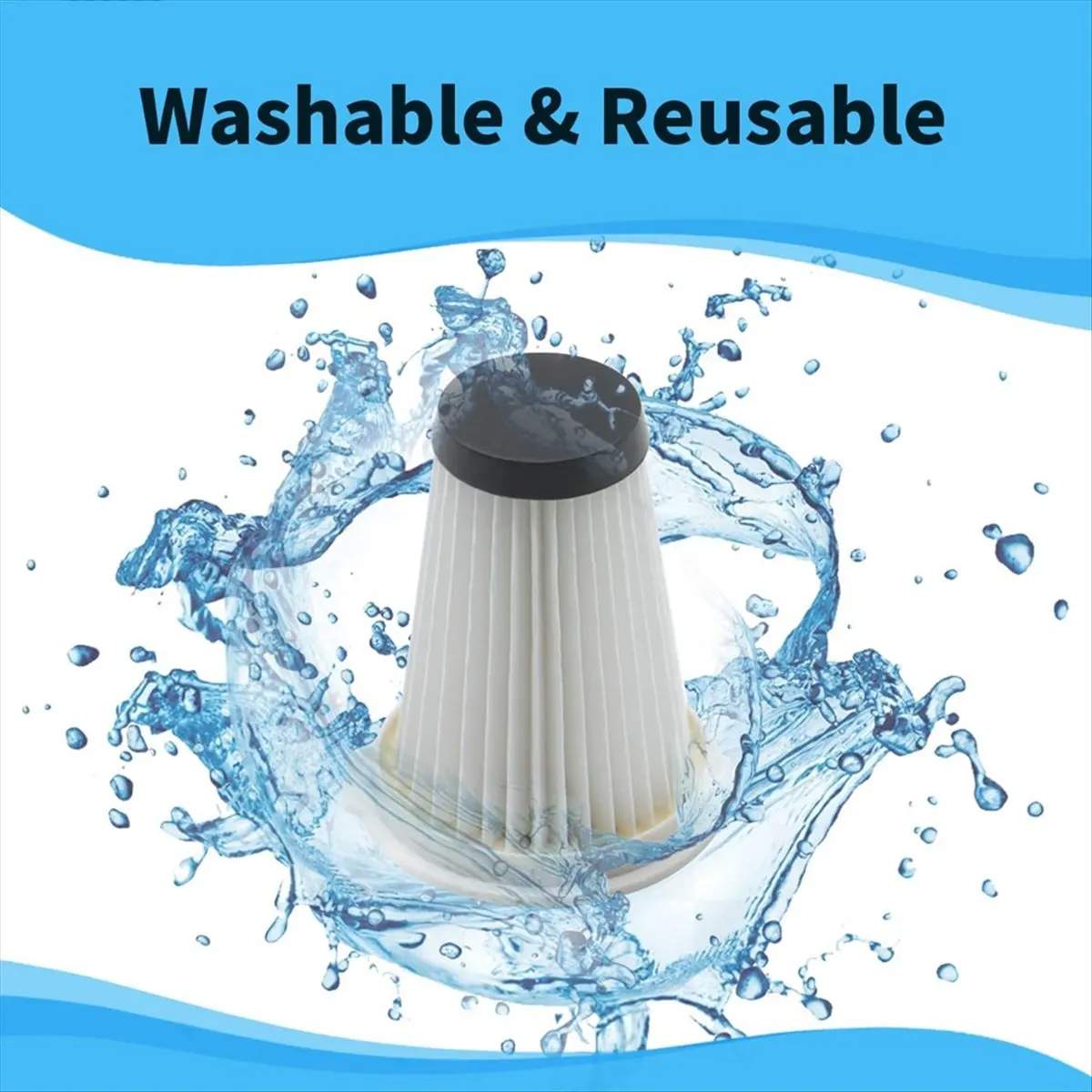 [Online Promotion]4PCS Replacement Filter for TE-SV18 Cordless Vacuum Cleaner Accessories Washable Filter DS4090 K3000