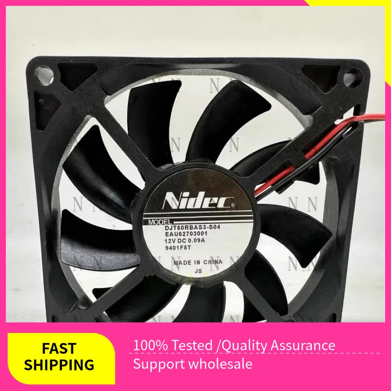 

QGG НОВЫЙ охлаждающий вентилятор для Nidec 8015 12 В 0,09 А DJT80RBAS3-S04