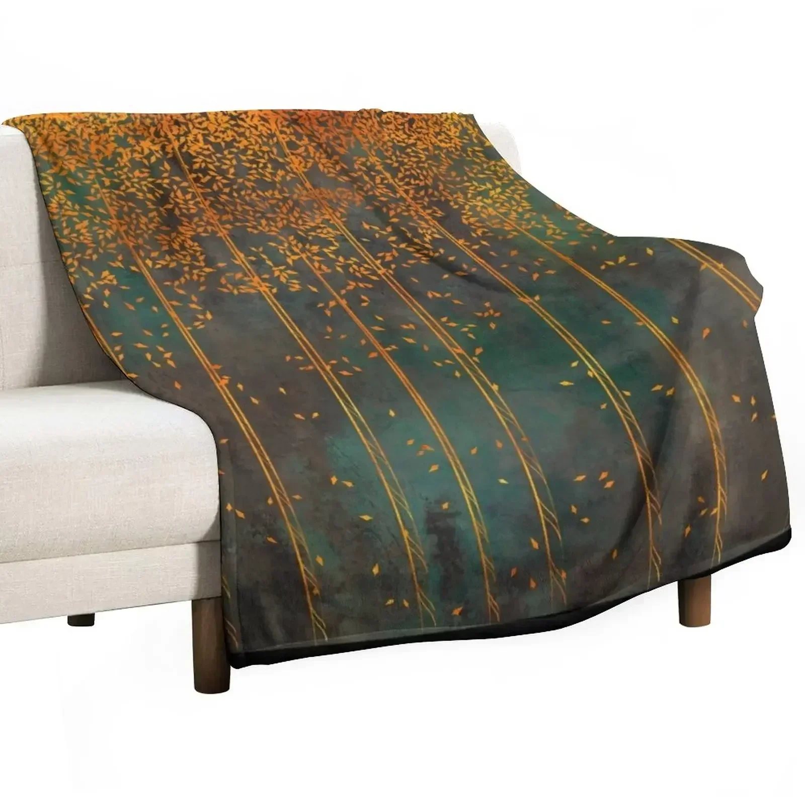 Copper Birch Throw Blanket Summer Flannels wednesday Blankets For Baby Decorative Throw Hairys Blankets