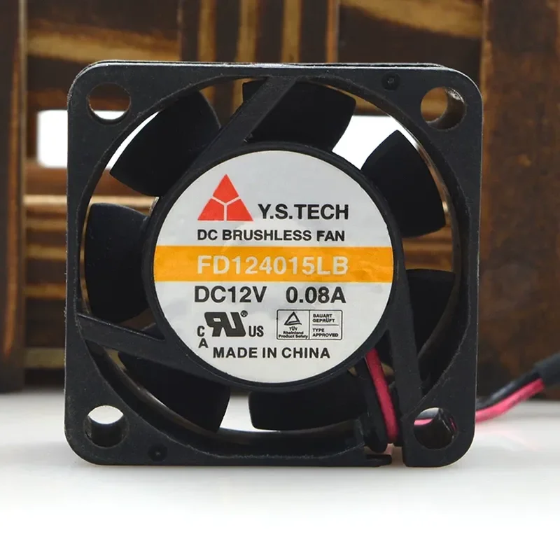 for FD124015LB Original Wonsan Y.S.TECH 4015 12V 0.08A 4CM Silent Cooling Fan
