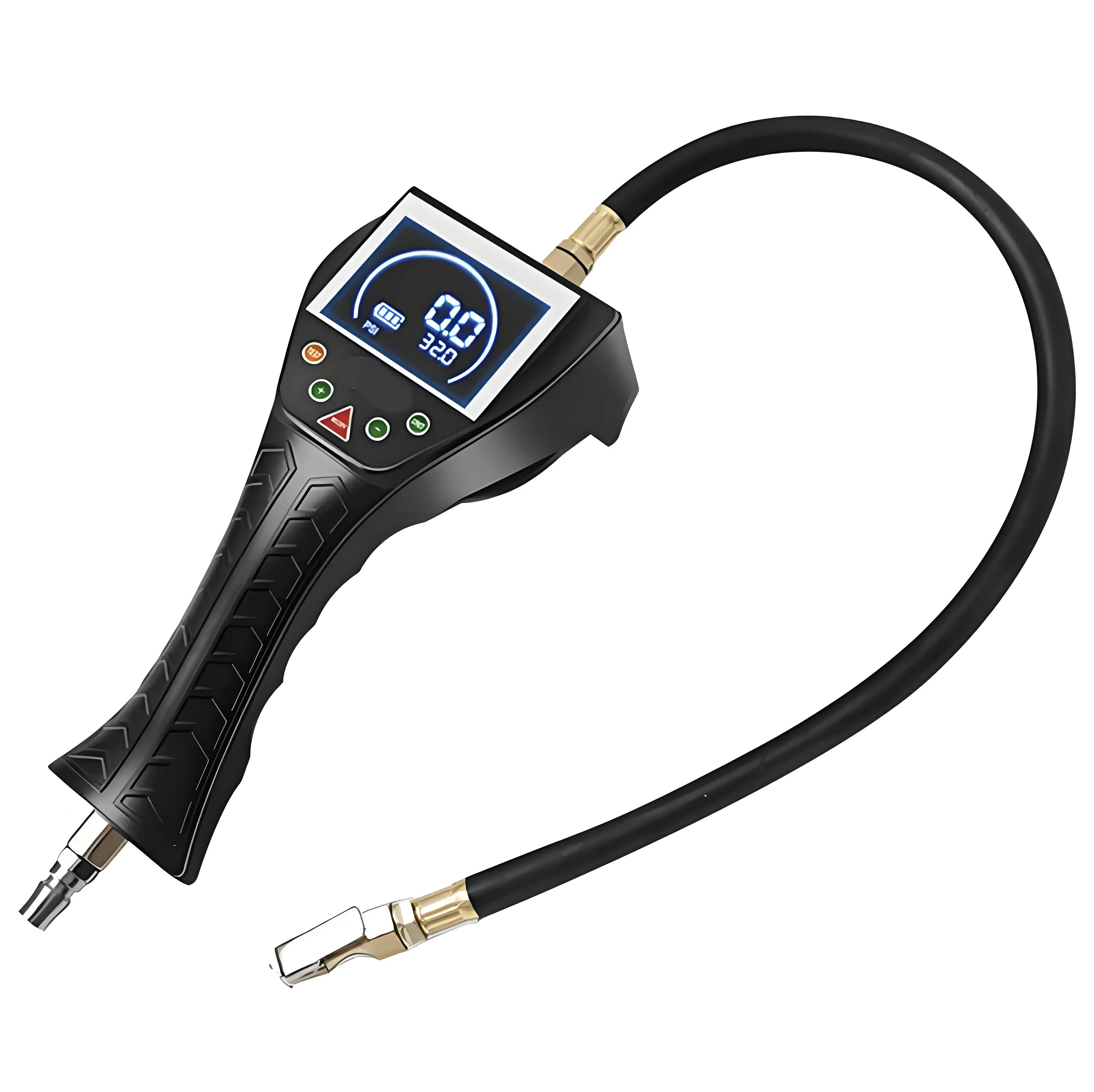 

Heavy Duty Metal Digital Auto Tire Inflator with LCD Display CE Certified 2000mAh Battery-Premium Quality Tyre Gauge