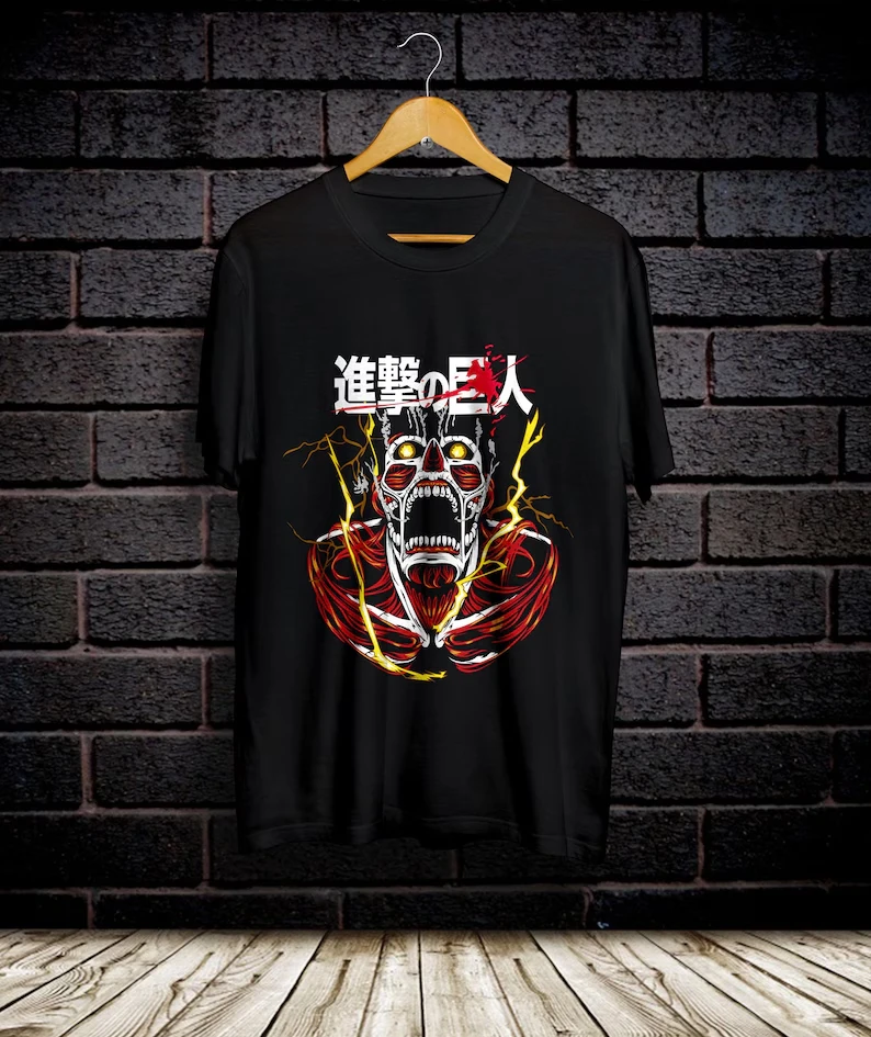 camiseta-attack-on-titan-titan-roar-2026