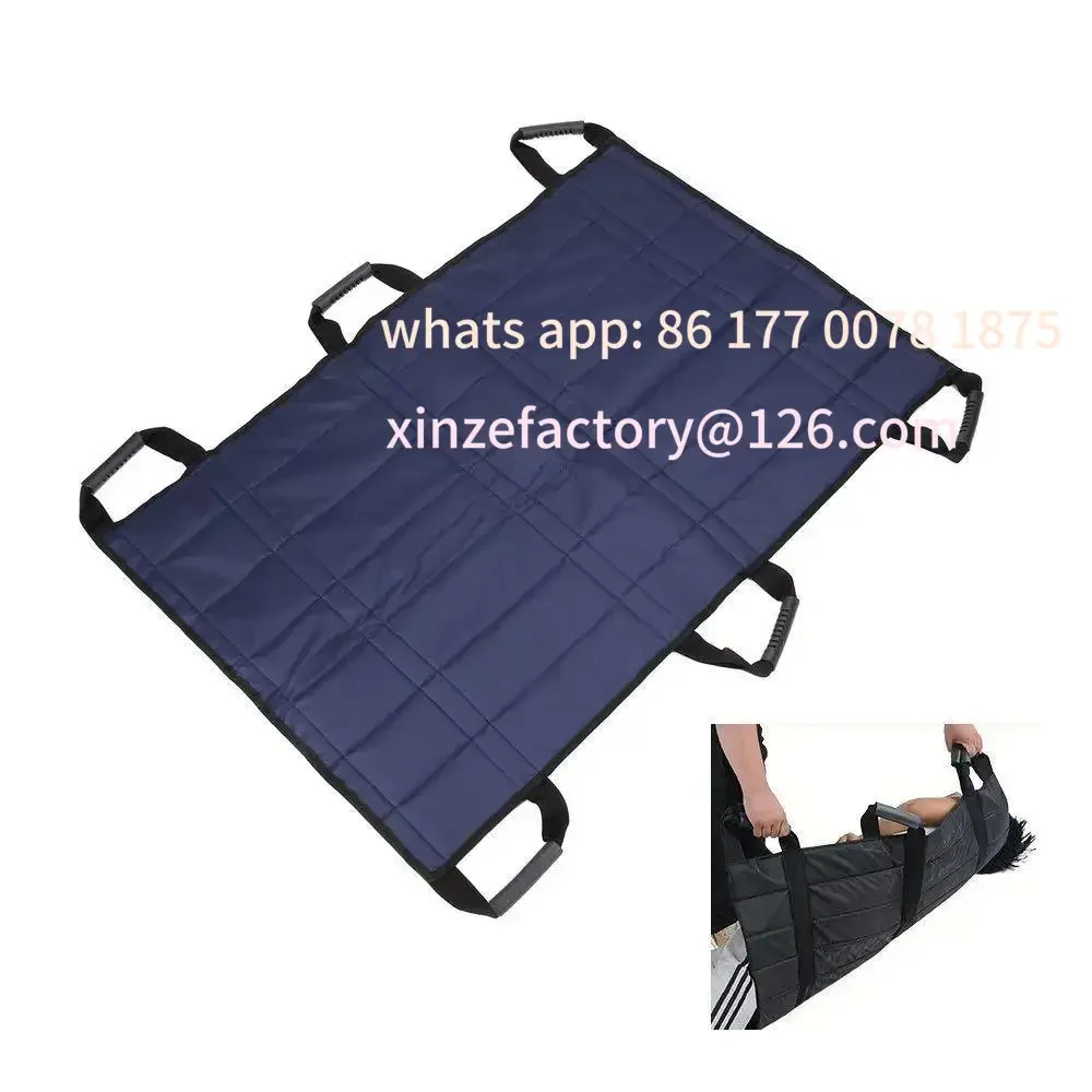 Customizable Portable Elderly Patient Transfer Pad Soft Breathable Disabled Hemiplegia Nursing Transfer Belts Positioning Bed
