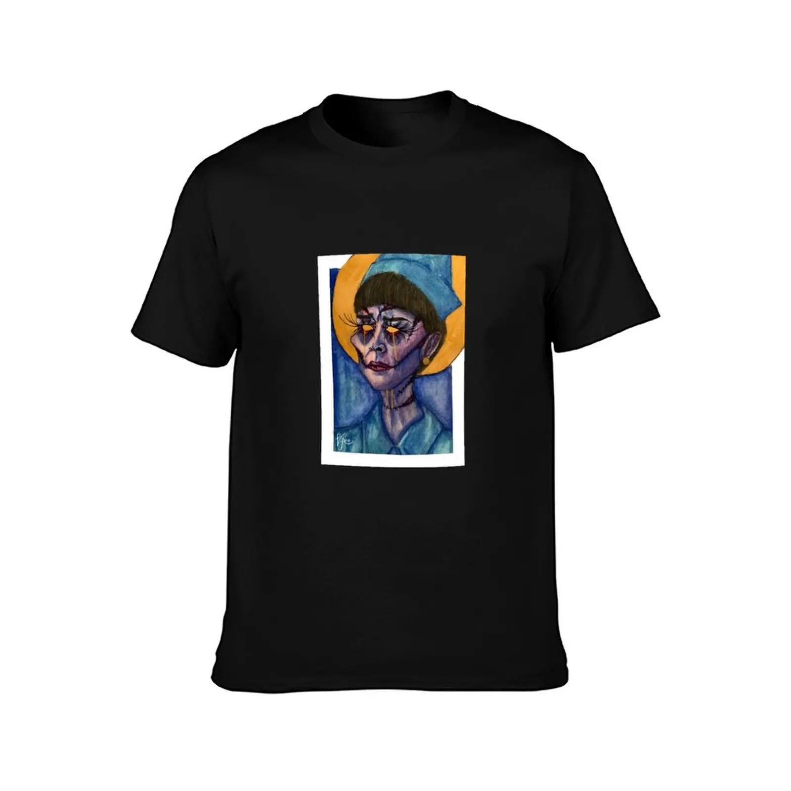 Judy Davis as Nurse Bucket T-Shirt Classic Print Short Sleeve Shirt