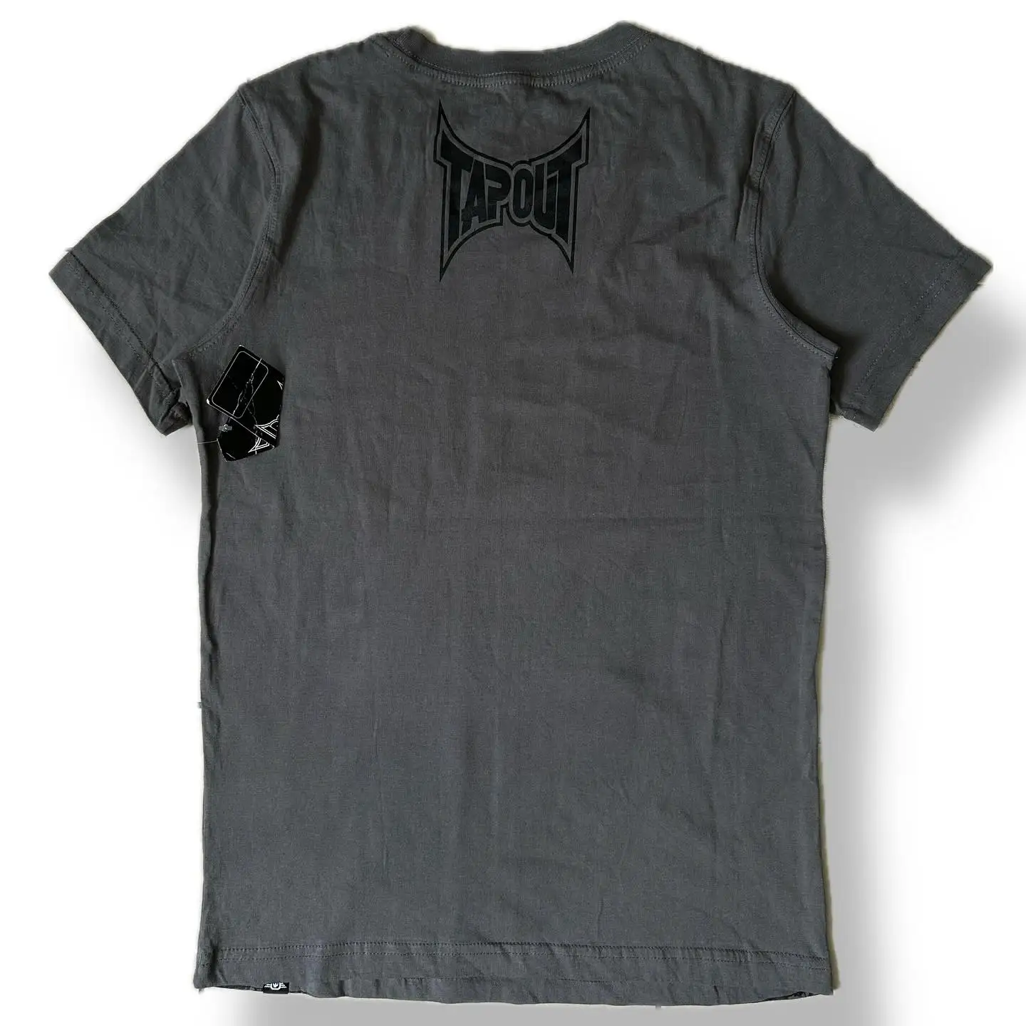 New Men's Tapout High Street Hip Hop Short Sleeved T-Shirt Couple Street Brand Loose Versatile Handsome Round Tops