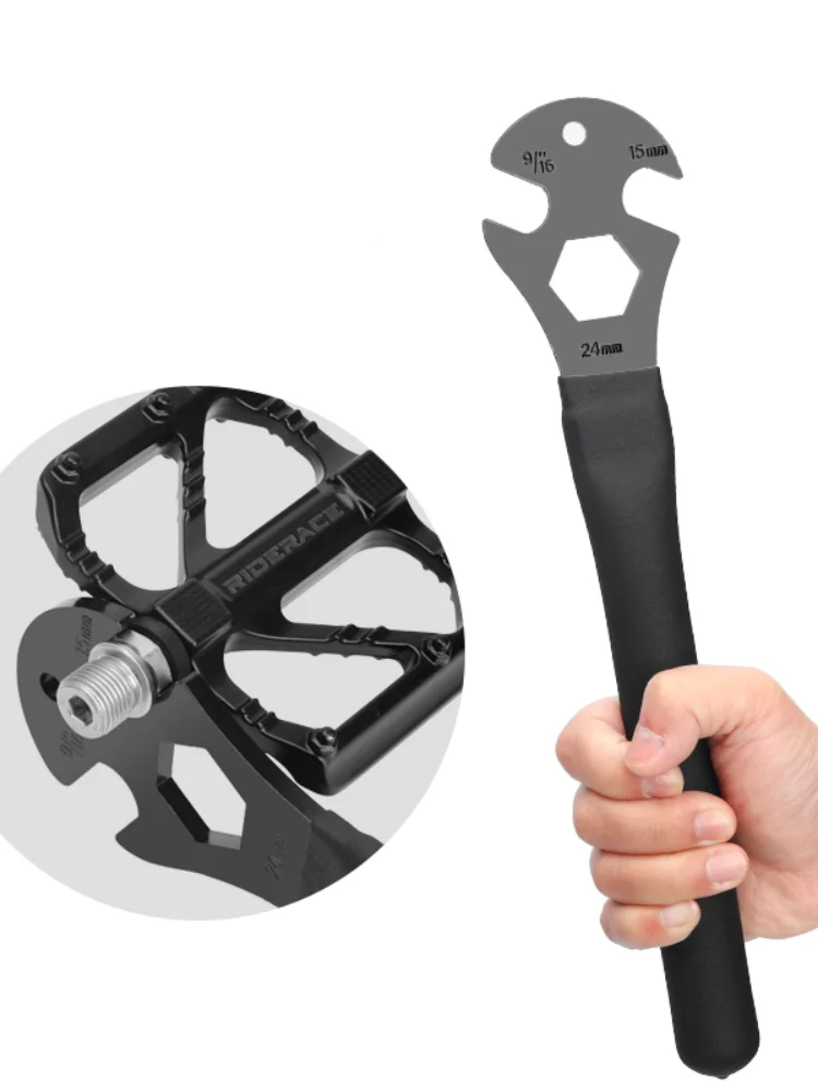 AliExpress riderace Bicycle Pedal Wrench Extra Long Handle MTB Road Mountain Bike Pedals Install Remover Removal Replace Repair Tool Spanner 15mm