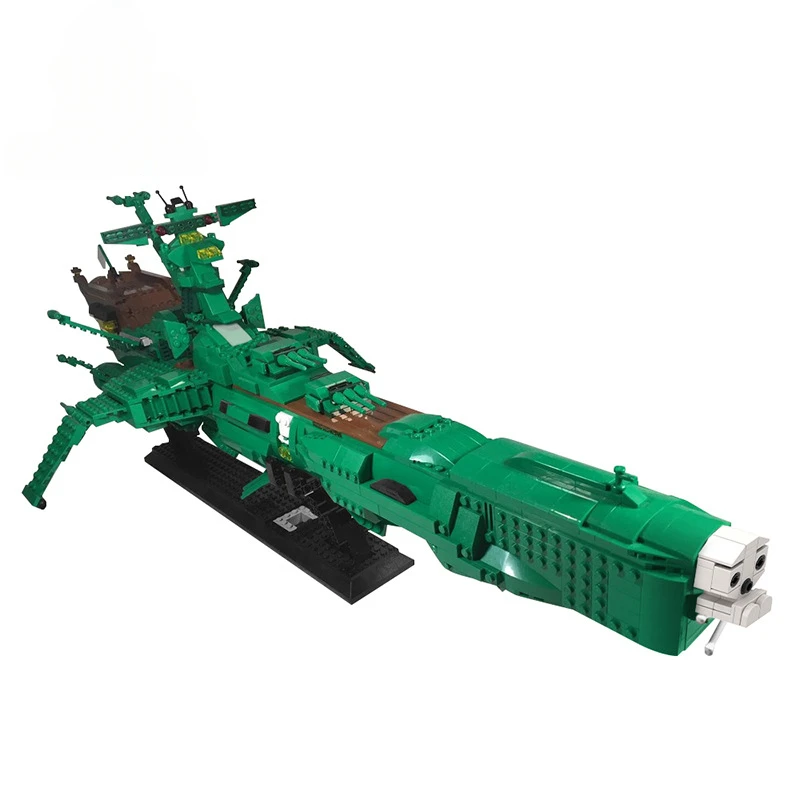 

MOC Captain Cadia Atlantis Building Block Model Puzzle Creative Collection Bricks Children Toys