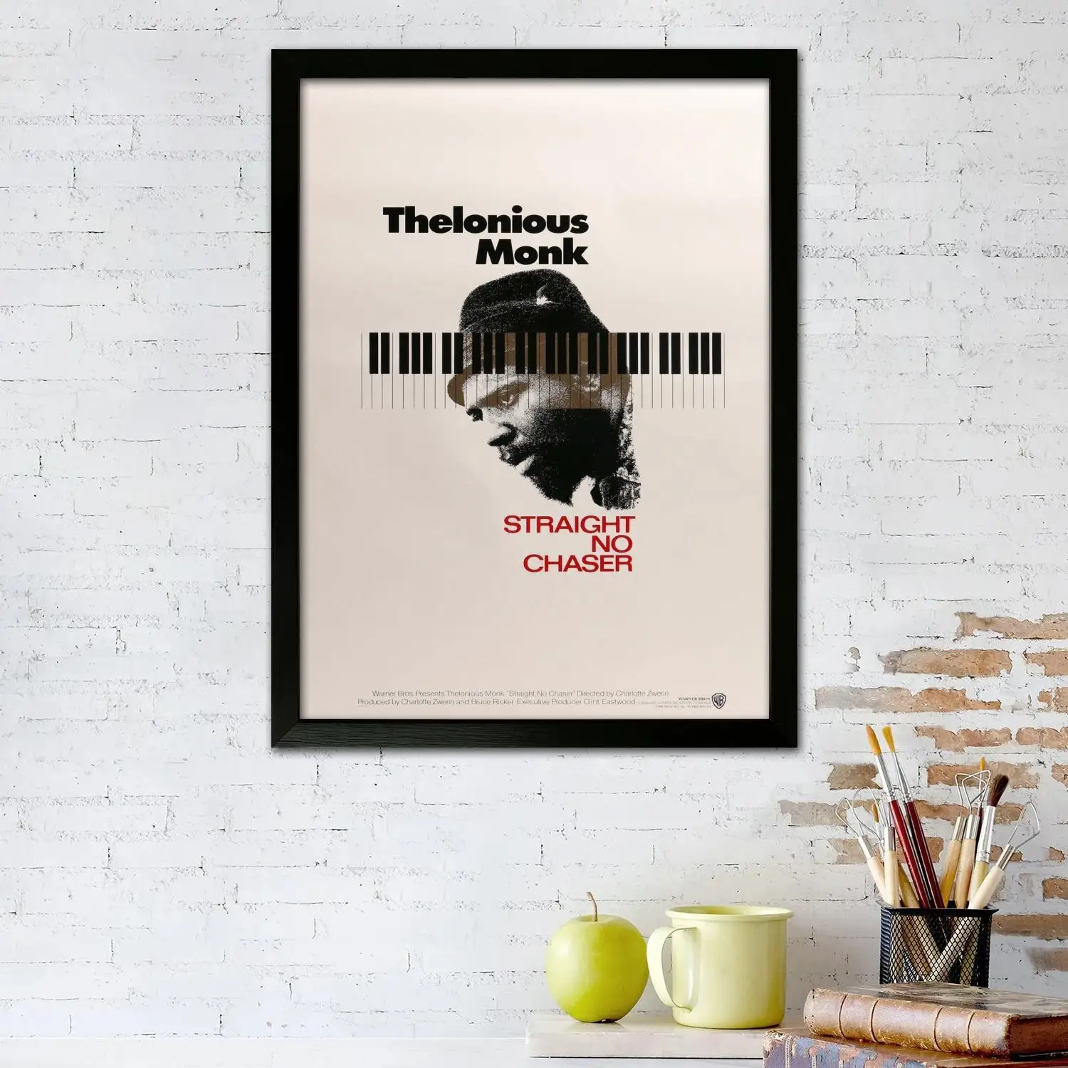 Thelonious Monk Jazz Singer Canvas Art Poster, Wall Art Picture Print, Modern Family Bedroom Decor Posters,Decorative painting