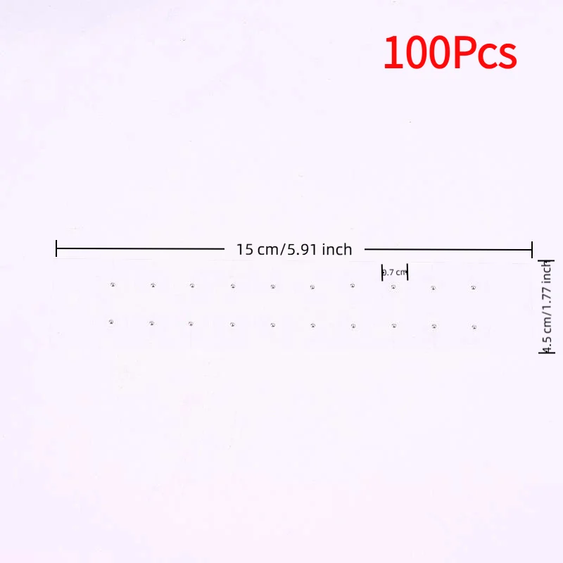 *100Pcs Ear Bead Patch Auriculotherapy Breathable Acupressure Ear Press Bead Patch Sticker Acupressure Bead Patch