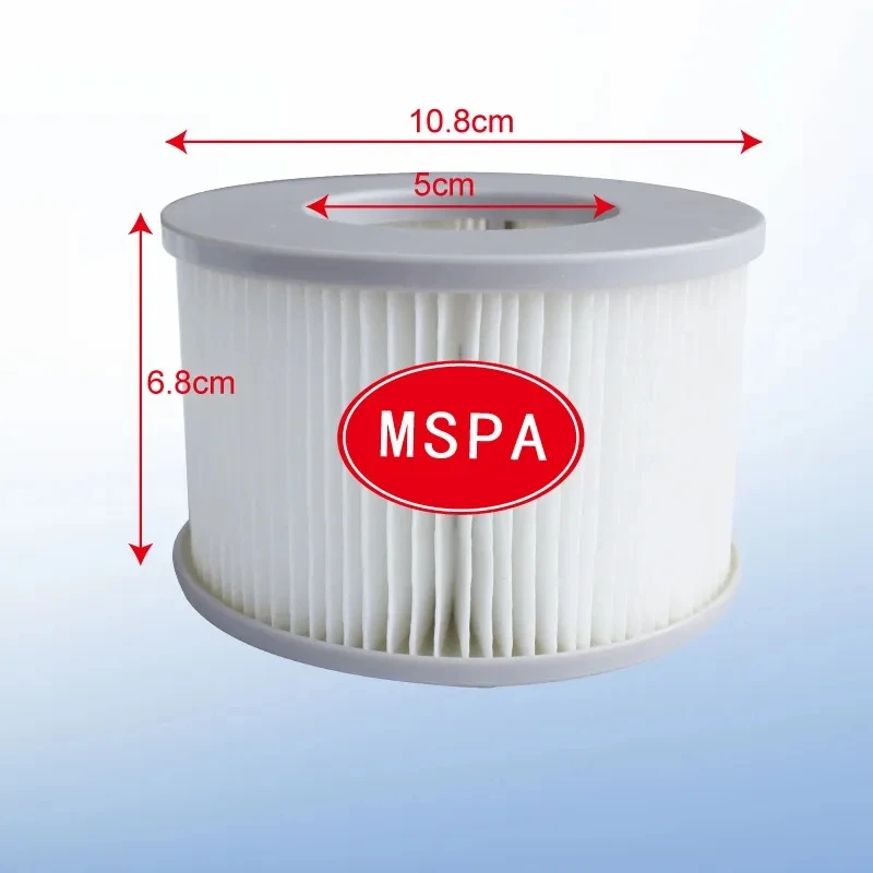 For MSPA All 2020 Swimming Hot Tub Current Filters Inflatable Pool Enhanced Version Filter Cartridge Pump Fit Replacement Parts