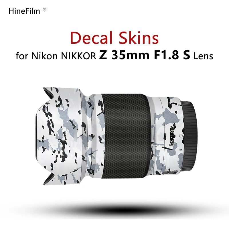 

for Nikkor Z 35 F1.8 Lens Sticker 35F1.8 Lens Wrap Cover for Nikon Z Z 35mm f/1.8 S Lens Protector Skin Z 35 1.8 Sticker 35-1.8