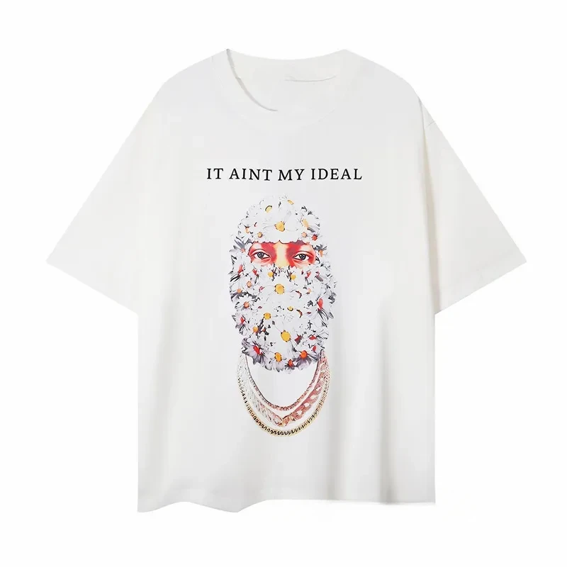 2026 Ih Nom Uh Nit Mens Graphic Cotton T Shirts Pearl High-end Luxury Unisex Style Both of Men and Women
