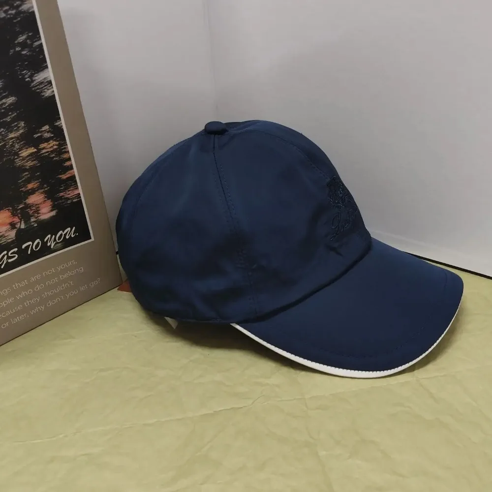 Multi-colored Korean-style embroidered soft-top baseball cap, suitable for all seasons, sunshade cap, outdoor casual hat