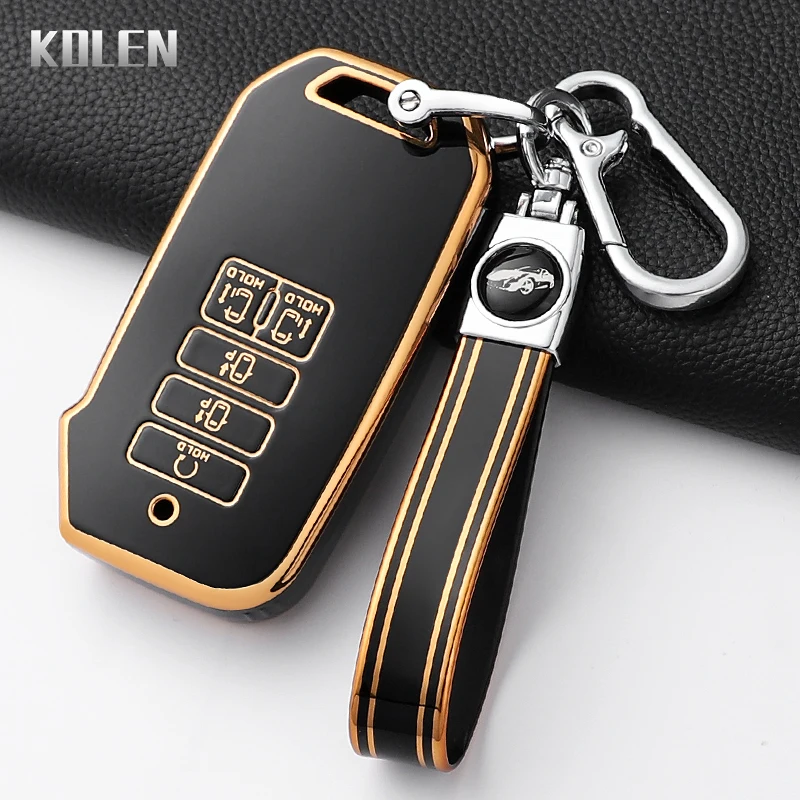 Fashion TPU Car Key Case Cover Fob For KIA K2 KX Rio Sorento K4 Cerato Forte Picanto Stonic Carnival Niro Morning Verna Sportage