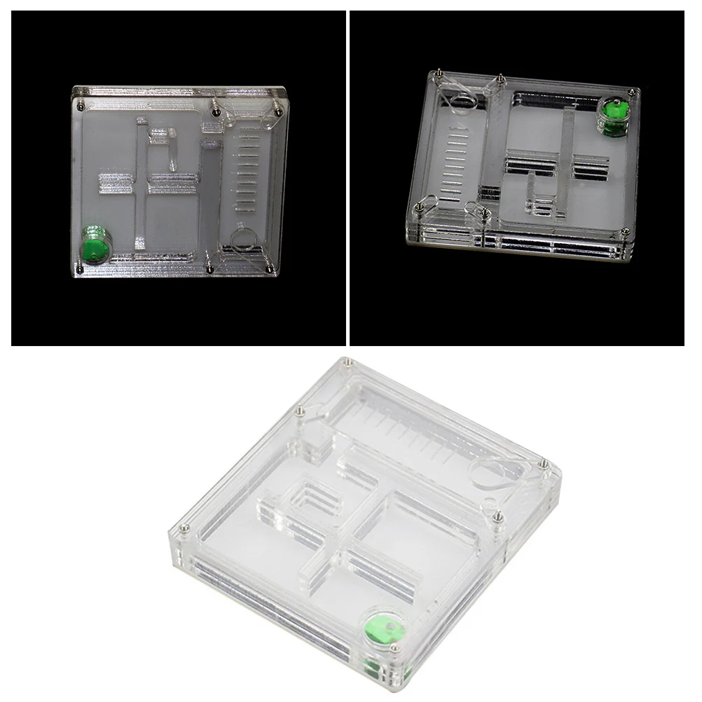 

Acrylic Ant Nest Feeding Box Transparent Habitat Storage Moisturizing Breeding Container for Ants Farming Easy Cleaning