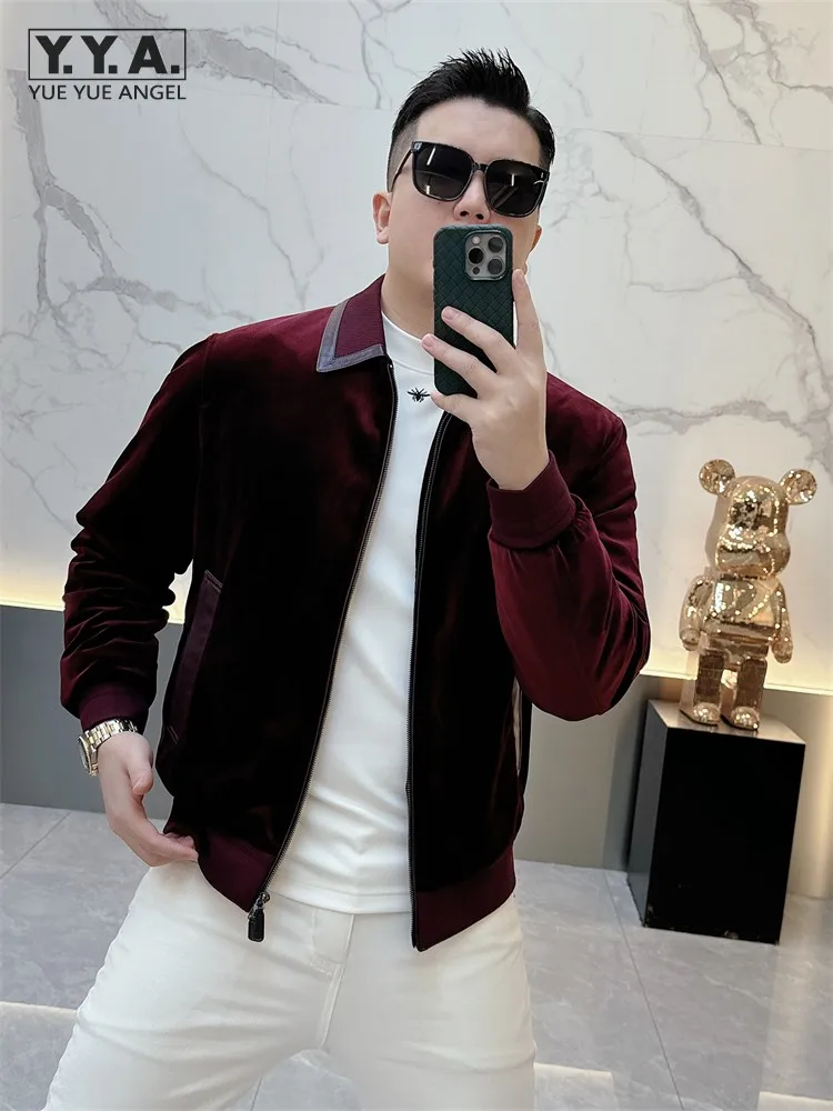 

Зимняя универсальная мужская новая куртка на молнии с отложным воротником, мужская повседневная дизайнерская теплая модная верхняя одежда, пальто, облегающая куртка