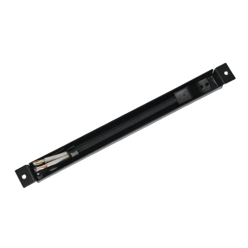 304 Stainless Steel Door Loop Security Exposed Mounting Black Cable Pass 2pcs Netcable Door Loop For Access Security System