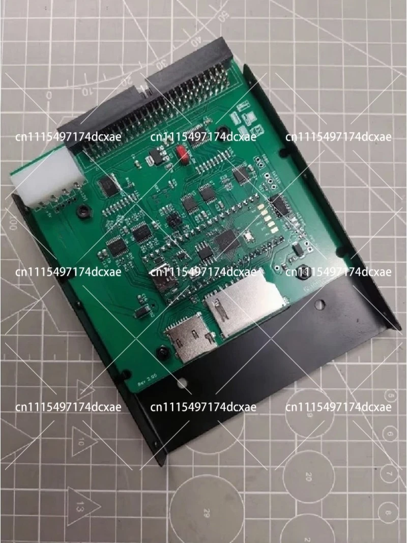 SD/TF to 50Pin SCSI Storage Emulator, Vintage Computer Hard Disk Replacement Converter with USB Data Transfer