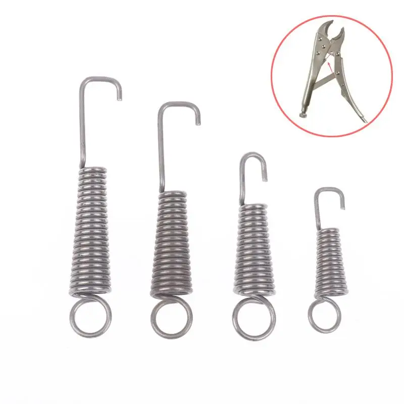 (.) 3/5Pcs 30/40/50/55 Mm Vise-Grip Repair Locking Pliers Replacement Stainless Steel Extension Spring Accessories