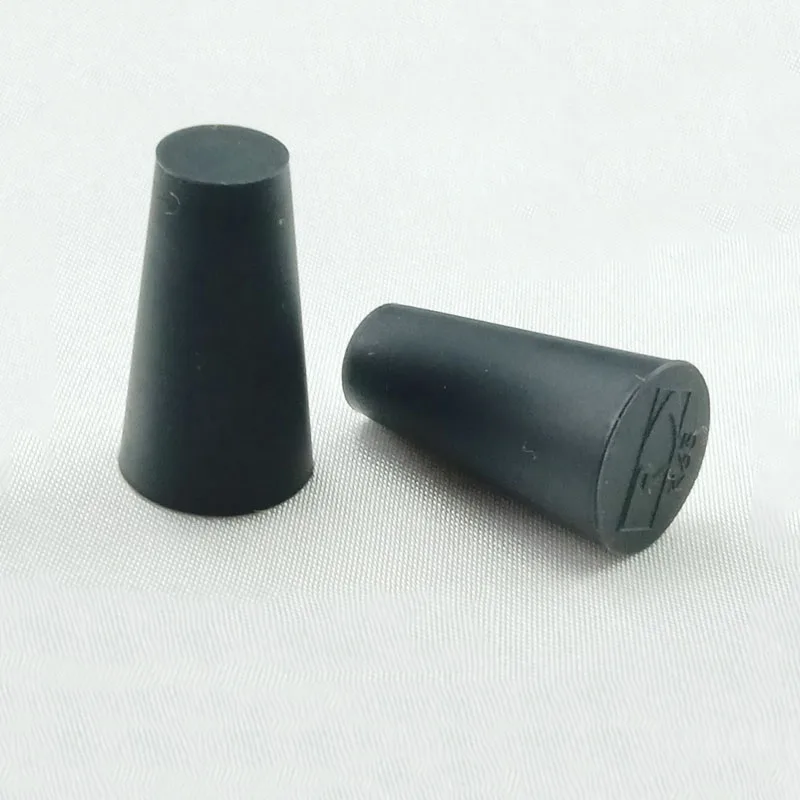 Black Conical Rubber Plug High Temp Silicone Rubber Powder Coating Plug Masking Blanking Hole Plug End Cap Stopper