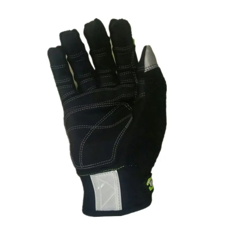 Genuine Highest Quality  Reflective Extra Durable Puncture Resistance Non-slip Working Gloves(Small/Medium/L/XL/XXL/XXXL,Green)