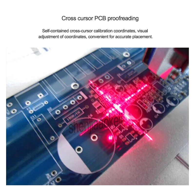 CHM-T36 Small Placement Machine Electric Automatic Intelligent SMT Embeded IPC Desktop Pick Place Machine 110V/220V (60hz/50hz)