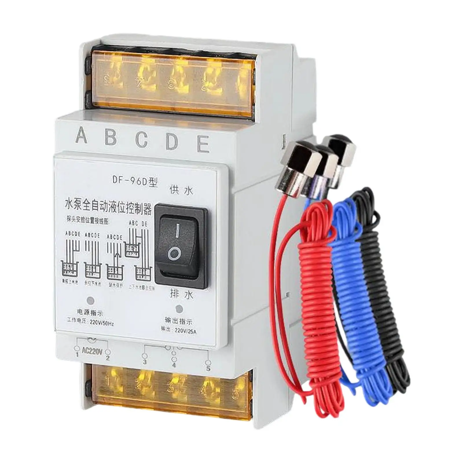

Liquid Level Sensor Detector Automatic Water Level Controller for Large Homes Reducing Dry Running Agricultural Applications