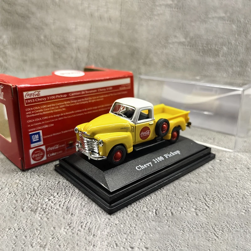 

Масштаб 1:72 литая игрушка для пикапа Chevrolet 3100, модель автомобиля, Классическая ностальгия, подарок для взрослых, сувенир, статический дисплей