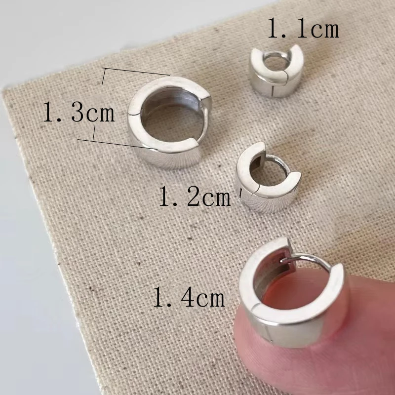 PANJBJ 925 Sterling Silver Geometry Earring for Women Minimalism Fashion Versatile Trend office Jewelry Gift Dropshipping