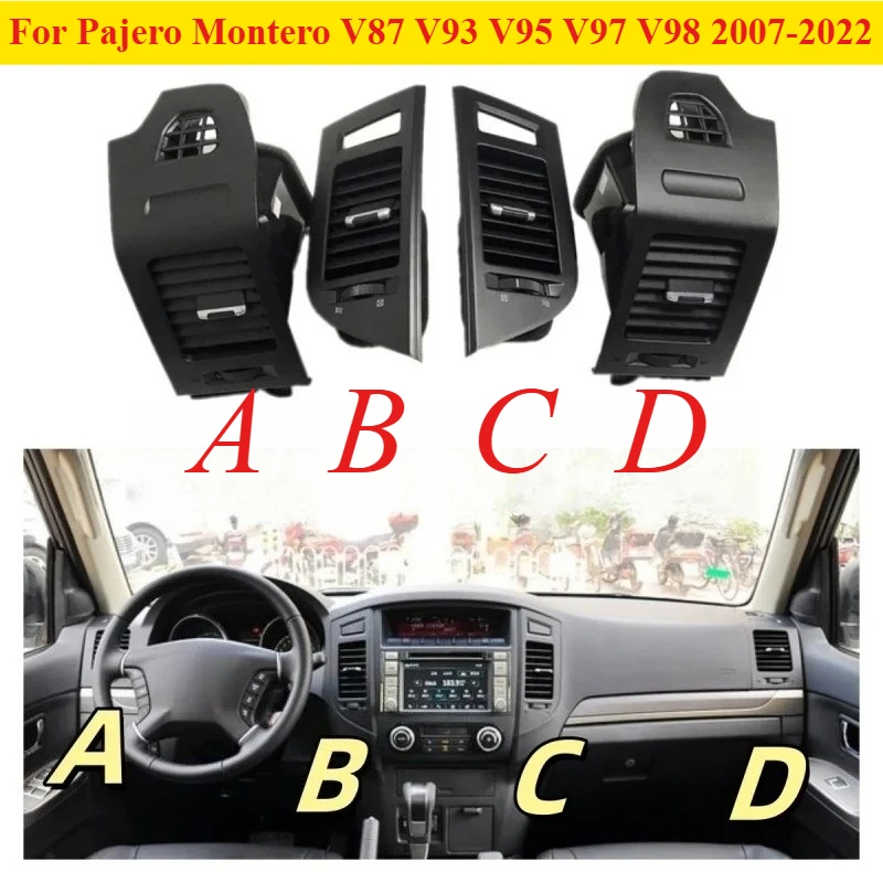 For Mitsubishi For Pajero Montero V87 V93 V95 V97 V98 2007-2022 8030A313XA air conditioner air outlet is suitable