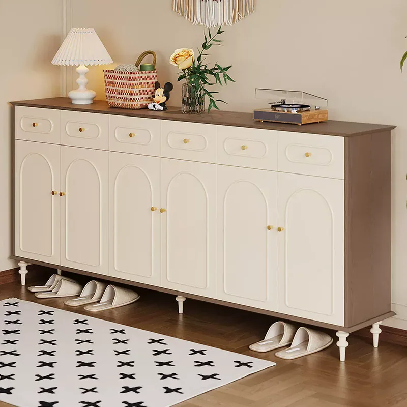 Luxury Box Shoe Cabinet Designer Entrance Hall Modern Vertical Organizer Storage Shoe Shelf Wooden Zapatero Hotel Furniture