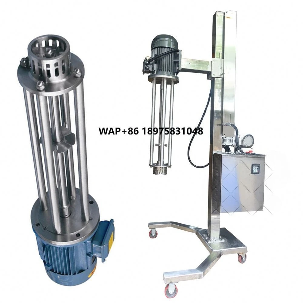 Industrial Equipment High Speed Mixer Laboratory Disperser Mixer Shear Mixer Homogenizer Dispersing Machine