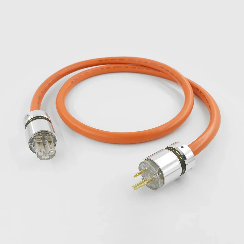 

HI-End P113 5N OFC European Standard Power Connector EU Schuko US Power Cord HIFI