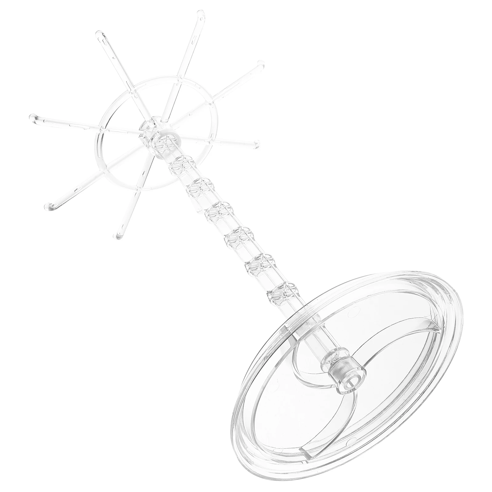 

Jewelry Storage Rack Headband Display Hanger Bracket Hairband Plastic Hanging Racks for Earring Holder Desktop
