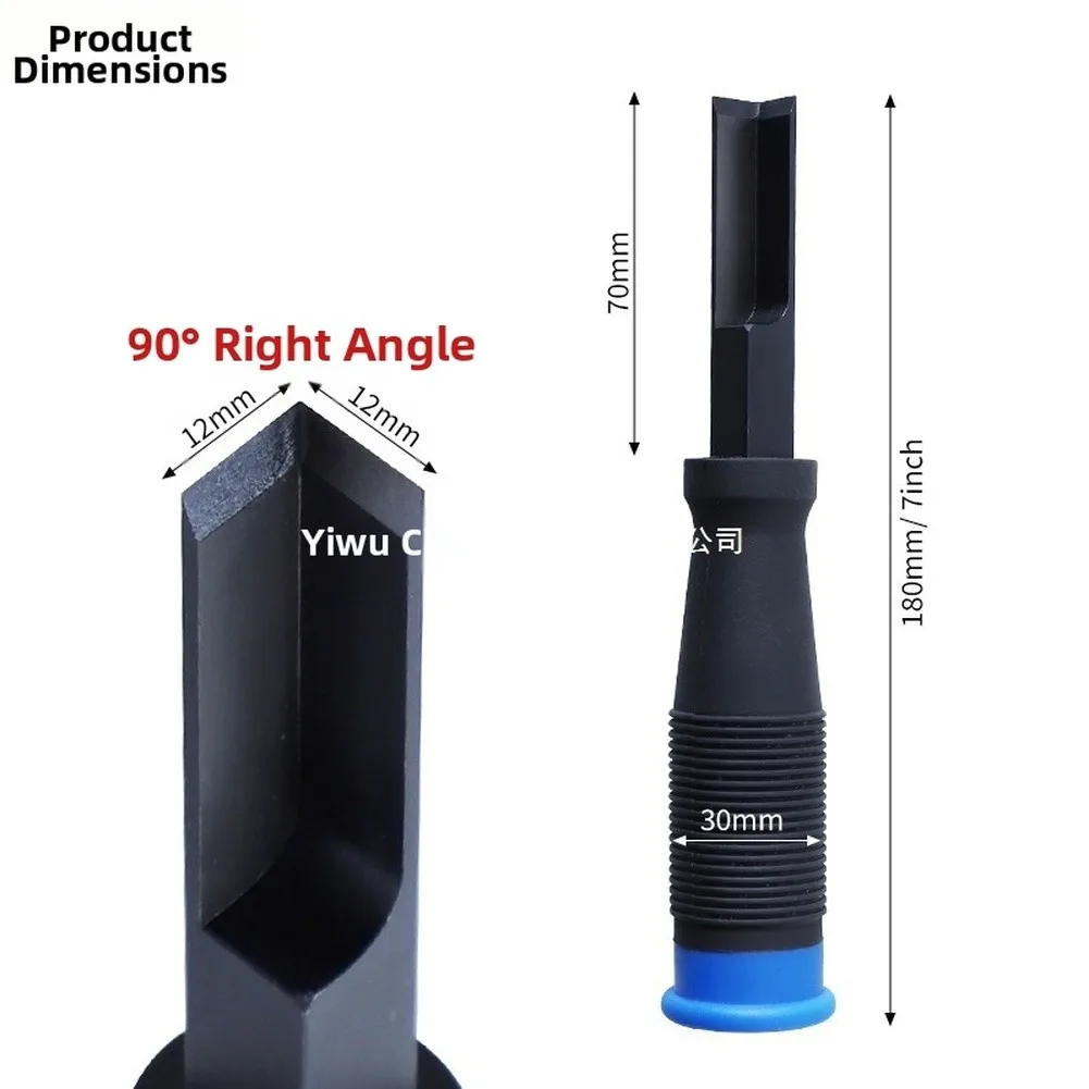Chrome Vanadium Steel Layout Square for Clean Corner Cuts in Router Work Mortise Preparation and Frame Construction