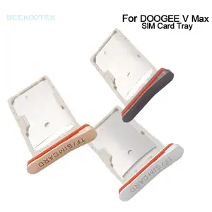 Bilashmart BackShell Original DOOGEE V Max SIM Card Tray Slot Sim Card Holder Adapter Accessories DOOGEE V Max Smart Phone