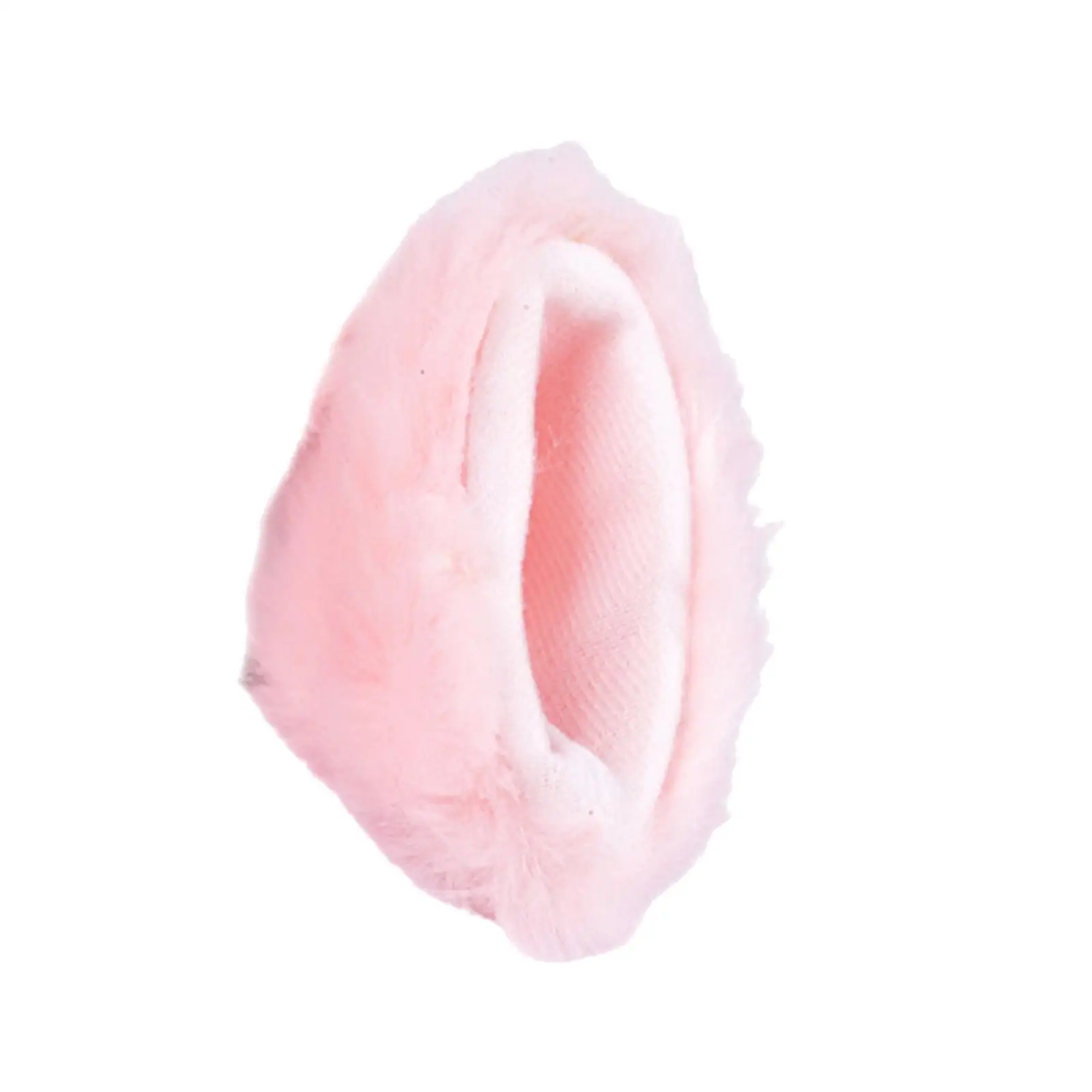 Helmet Accessory Plush Ear Shaped Hat Sticker Helmet Decoration Sticker Accessories for Motorbike Motocross Ski Bicycle