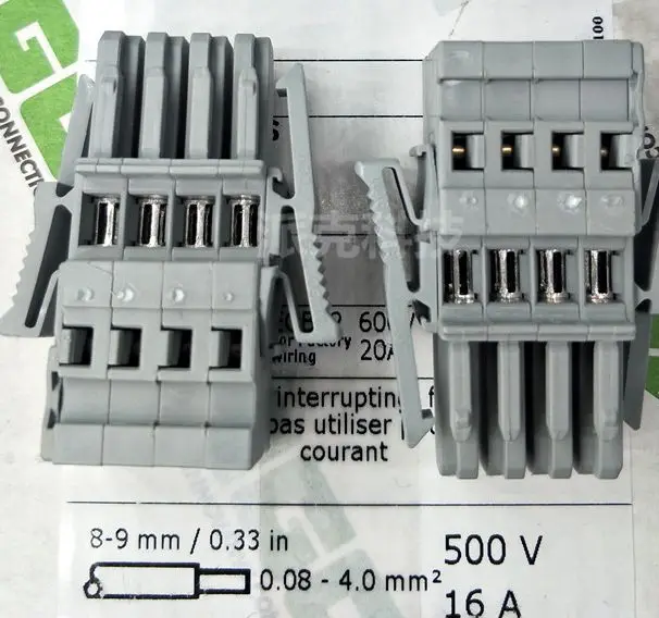 WA/G0  four-pole 769-104 021-000 hole connector 32A X-COM