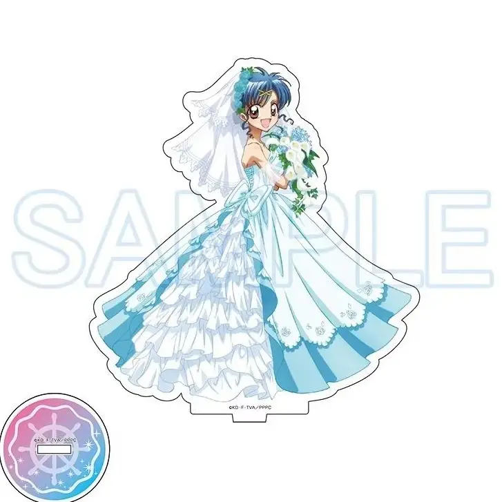 Anime Mermaid Melody: Pichi Pitch Cosplay Nanami Luchia Toin Rina Hosho Acrylic Stand Figure Bedroom Decoration