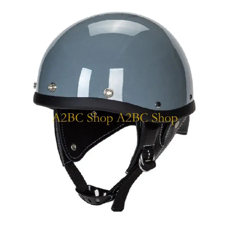 A2BC Enviromentally Silicone Chin Strap Pad Protector for Retro Helmets, Comfortable