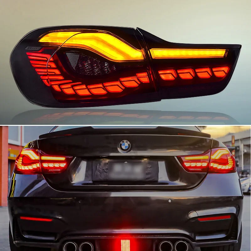 

Автомобильные светодиодные задние фонари для BMW M4 F32 F33 F36 F82 F83 4 серии задние противотуманные фары стоп-сигнал задний динамический указатель поворота задний фонарь